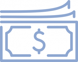 money in bills illustration